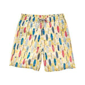 Snapper Rock Mens  Rock The Board Swim Short, Yellow